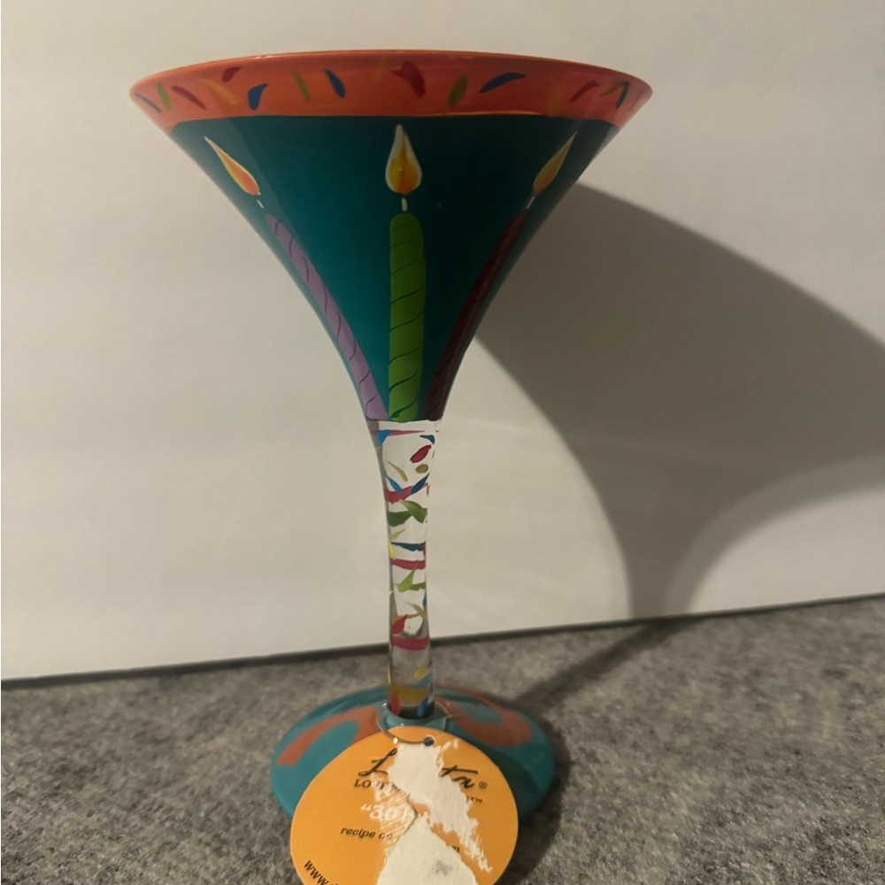 Lolita Colorful 30ish Wine Glass